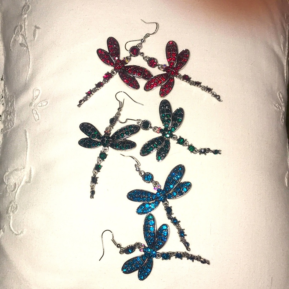 Dragon fly earrings